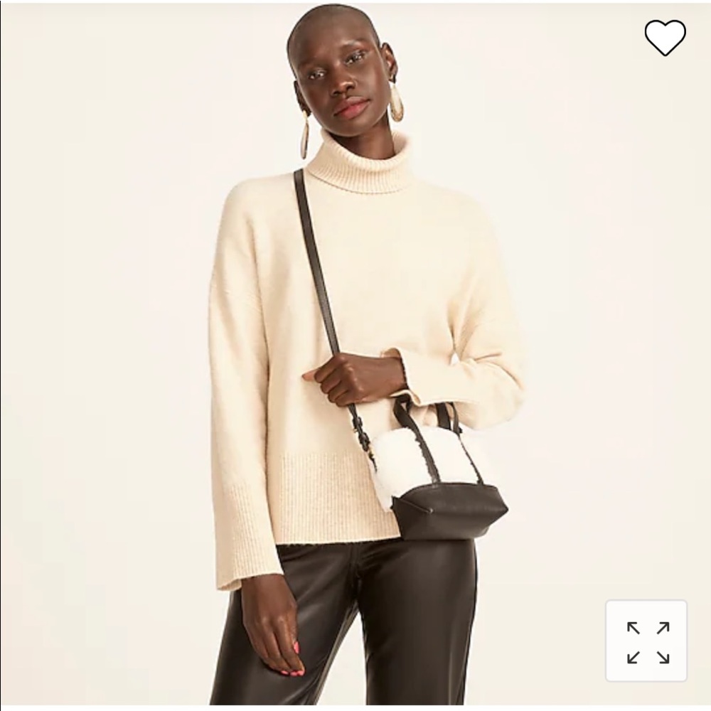 Turtleneck sweater in Supersoft Yarn